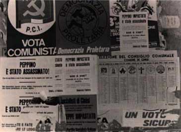 10 maggio 1978. Sui muri di Cinisi