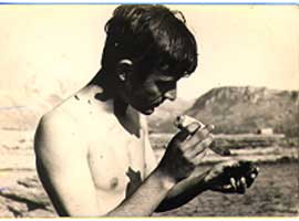 Anni ’60. Al mare.